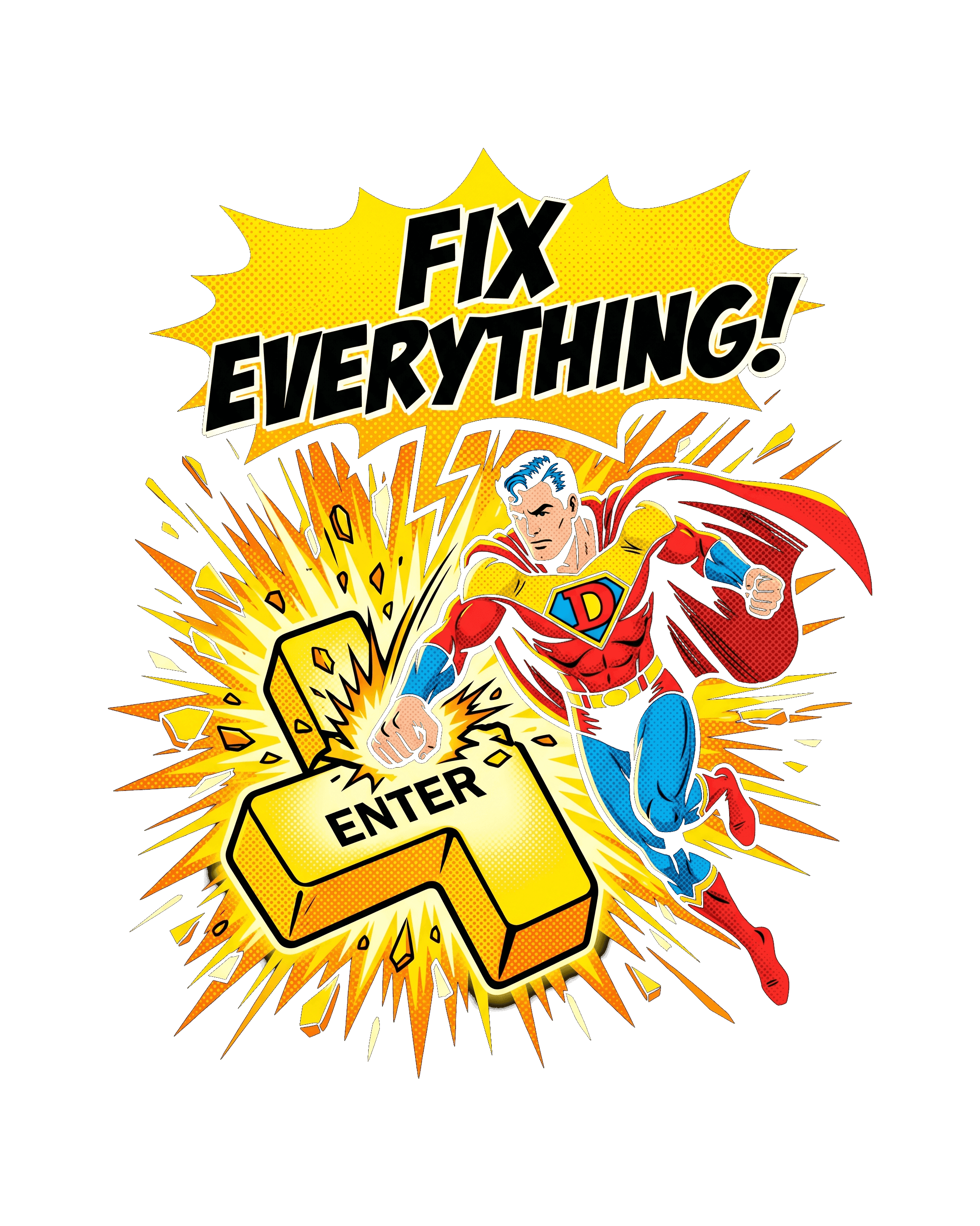 git commit -m 'fix: everything'