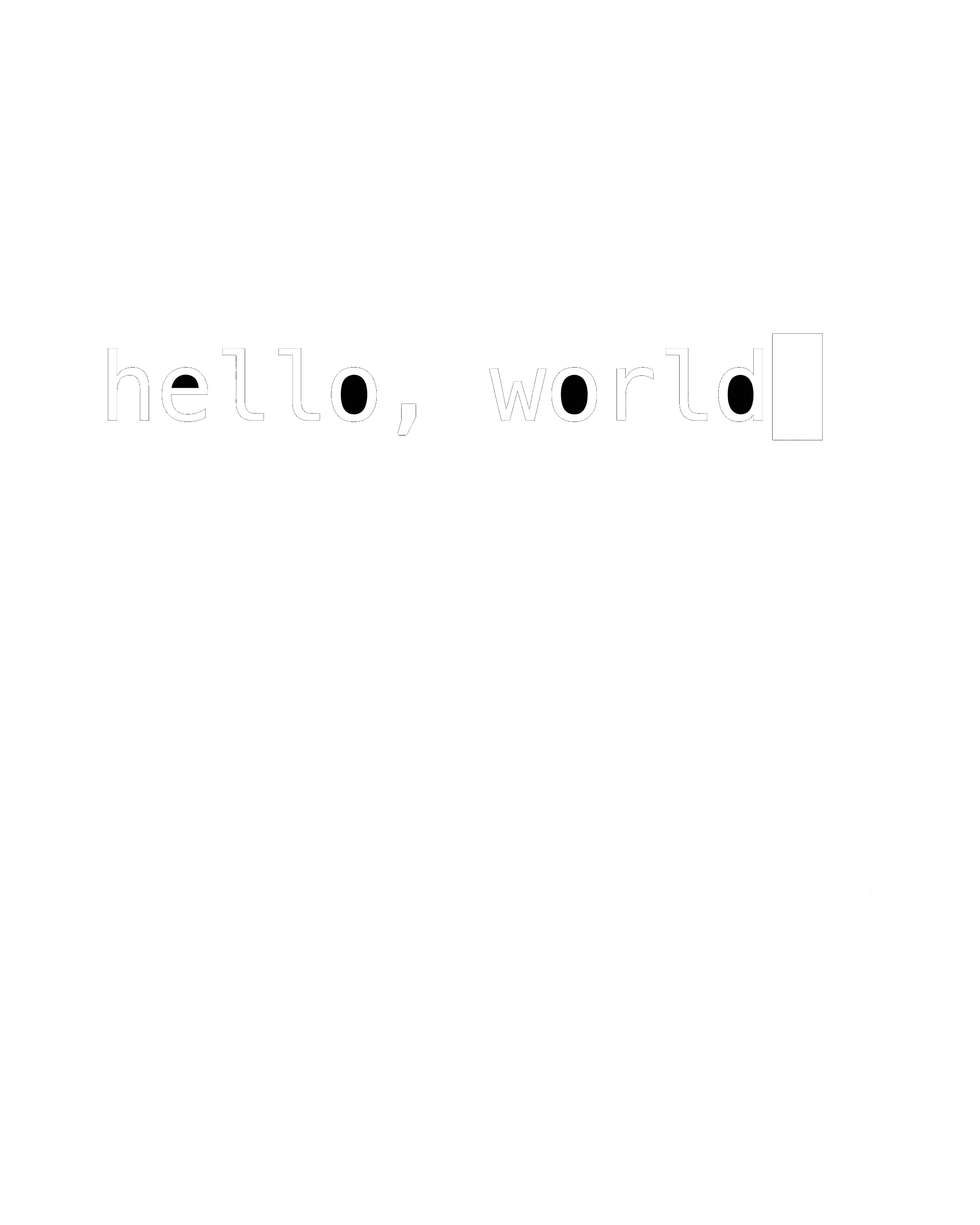 Hello, World